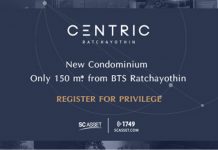 เอสซี แอสเสท เปิดลงทะเบียนรับสิทธิพิเศษ โครงการ CENTRIC Ratchayothin คอนโดฯใหม่ใกล้รถไฟฟ้าย่านรัชโยธิน