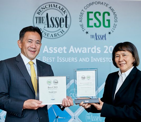 กรุงศรี รับรางวัล Best CEO Award และ The Asset Corporate Award – Platinum 2017 จาก The Asset