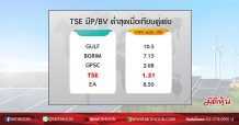 TSE หุ้นดีพีอีต่ำสุด งบนิวไฮ-P/BV ติดดิน (18/02/63)