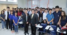 “สมจิตร์ เปี่ยมเปรมสุข” ผู้บริหาร STI บรรยายพิเศษด้านวิศวกรรม ให้แก่นักศึกษา มจธ.