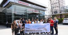 ACG ต้อนรับสื่อมวลชนเยี่ยมชมโชว์รูมและศูนย์บริการรถยนต์ฮอนด้า