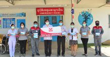 เอสเอสไอ ห่วงใยบุคลากรทางการแพทย์ รพ.บางสะพาน มอบหน้ากากอนามัยสู้วิกฤต COVID-19