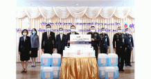 กลุ่ม ปตท.-กองทัพบก สานพลังสู้ COVID-19 รับมอบแอลกอฮอล์ เตรียมความพร้อมสถานกักกันโรคและโรงพยาบาล สังกัดกองทัพบก