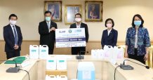ปตท. – องค์การเภสัชกรรม ส่งมอบแอลกอฮอล์ให้กระทรวงสาธารณสุข