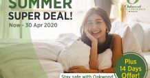 โอ๊ควู๊ดฯ ศรีราชา ส่งโปรฯ SUMMER SUPER DEAL