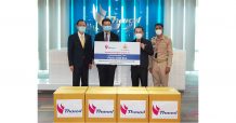 TOP ร่วมใจสู้ภัยโควิด-19 สนับสนุนงานด้านสาธารณสุข-มอบแอลกอฮอล์ช่วยชายแดนใต้