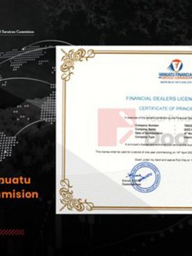 Doo Prime ได้รับใบอนุญาตจากคณะกรรมการบริการทางการเงินแห่งวานูอาตู (VFSC)