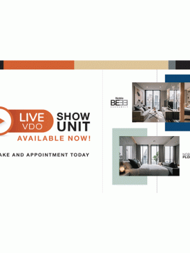 โนเบิล เปิดบริการช่องทางใหม่ “LIVE VDO SHOW UNIT” พาชมโครงการแบบ Real-time พร้อมผู้ช่วยส่วนตัว