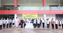กลุ่ม KTIS มอบแอลกอฮอล์ 95% ให้โรงพยาบาลประจำอำเภอ