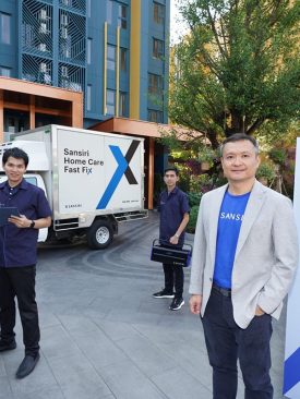 ลูกบ้านมีเฮ หมดปัญหาเรื่องบ้าน แสนสิริ จัดทีม “Home Care Fast Fix”