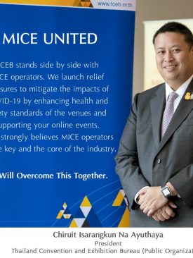 ทีเส็บเร่งยกระดับอุตสาหกรรมไมซ์สู้โควิด-19