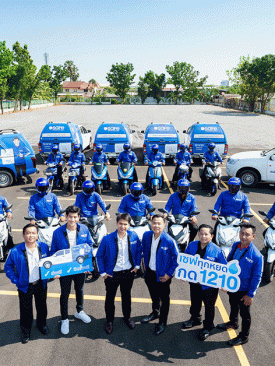 TSR เข้ม! เพิ่มมาตรการความปลอดภัย เพื่อลูกค้าสู้วิกฤติโควิด-19 วัดอุณหภูมิพนักงานขาย – “SAFE MAN”ทุกเช้า พร้อมแจกอุปกรณ์ป้องกันลดเสี่ยงก่อนเข้าพบลูกค้