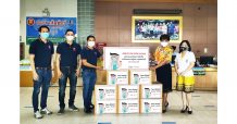 CHEWA” มอบหน้ากากป้องกันเชื้อ (Face Shield)   ให้แก่บุคคลากรทางการแพทย์ โรงพยาบาลอู่ทอง จังหวัดสุพรรณบุรี