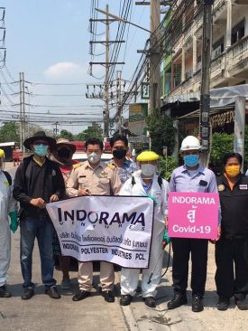 อินโดรามา เวนเจอร์ส เคียงข้างชุมชน จ.นครปฐม รับมือโควิด-19