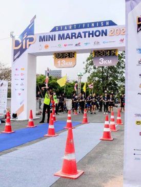 SCN ร่วม เดิน วิ่ง “DIP Mini Marathon 2020