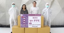 โทลล์เวย์ มอบชุด PPE ให้รพ.10 แห่งทั่วประเทศสู้ศึกโควิด