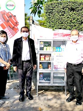 ไลอ้อน” ร่วมสร้างสังคมแห่งการแบ่งปันผ่าน “ตู้พระโพธิสัตว์”