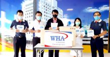 “ดับบลิวเอชเอ กรุ๊ป มอบอุปกรณ์ทางการแพทย์ ให้โรงพยาบาลทั่วประเทศ ต้านภัยโควิด-19”