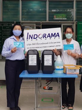 อินโดรามา เวนเจอร์ส เสริมความแข็งแกร่งให้แก่ชุมชน จ.ระยอง รับมือโควิด-19
