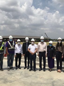 APM เยี่ยมชมโครงการรถไฟฟ้าสายสีเขียว(เหนือ) ช่วงหมอชิต-สะพานใหม่-คูคต