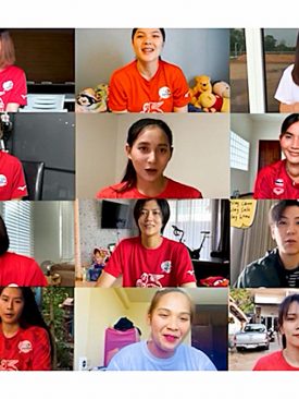 ซุปเปอร์สตาร์นักตบ “เจนเนอราลี่ สุพรีม” ยกทีมร่วมส่งกำลังใจถึงคนไทยทั้งประเทศ