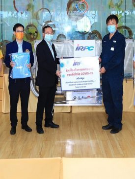 IRPC ผนึกกลุ่มปตท. ส่งมอบนวัตกรรมทางการแพทย์ให้กับ รพ.ระยอง สู้โควิด-19