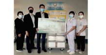 “SFLEX” ห่วงใยบุคลากรทางการแพทย์ มอบชุด PPE แก่ รพ.พระนั่งเกล้า-รพ.บางกรวย2