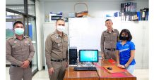 SCN สนันสนุนคอมพิวเตอร์แก่ตำรวจภูธรจังหวัดนนทบุรี