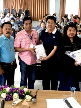 ดับบลิวเอชเอ ตะวันออก (มาบตาพุด) จัดซื้อวัคซีนป้องกันโรคไข้หวัดใหญ่ให้โรงพยาบาลส่งเสริมสุขภาพตำบลบ้านพยูน