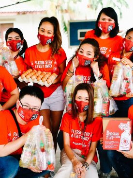 เอ็กโซติค ฟู้ด” สานต่อโครงการ Flying Goose Sharing 2020 ร่วมต่อลมหายใจและมอบอาหารกลางวันให้กับมูลนิธิชัยพฤกษ์ “