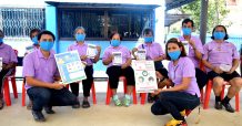 AGE มอบหน้ากากอนามัยป้องกันไวรัสโควิด -19 รพ.ส่งเสริมสุขภาพประจำตำบลแม่ลา
