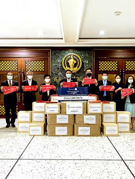 สิงห์ เอสเตท ส่งมอบ “ถุงแดง” ให้กับกรุงเทพมหานคร สนับสนุนการแยกขยะติดเชื้ออย่างปลอดภัย