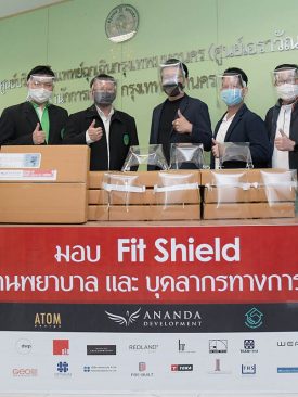 อนันดาฯ จับมือ นักออกแบบชื่อดัง ผลิตหน้ากาก “FIT SHIELD” มอบแก่บุคลากรทางการแพทย์ 134