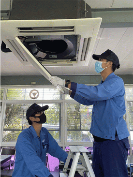 “ไดกิ้น” ผู้นำเครื่องปรับอากาศ ส่งความห่วงใยให้คนไทยดูแลความสะอาด สุขอนามัย เปิดบริการพ่นน้ำยาฆ่าเชื้อไวรัสโควิด-19 ที่เครื่องปรับอากาศ ฟรี! ตลอด 3 เดือน