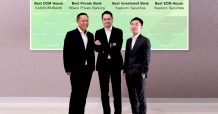 กสิกรไทย คว้า 4 รางวัลยอดเยี่ยมจาก FinanceAsia