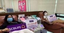 SCBLIFE ร่วมใจบริจาคโลหิตแก่สภากาชาดไทย สู้วิกฤตโควิด-19