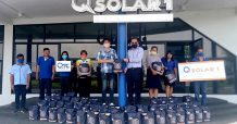 “QTC” ผนึก “Q Solar1” มอบถุงปันสุข สู้ภัย COVID-19 ในพื้นที่ ต.บ่อทอง อ.กบินทร์บุรี จ.ปราจีนบุรี