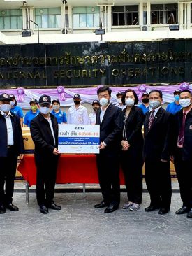 EPG ร่วมใจสู้ภัย Covid-19 มอบหน้ากากอเนกประสงค์ EP-KARE ให้แก่กองอำนวยการรักษาความมั่นคงภายในราชอาณาจักร