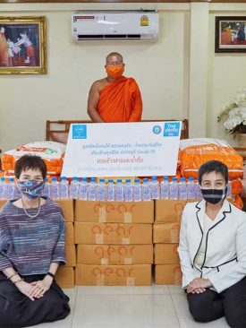 ไทยประกันชีวิต ร่วมกับมูลนิธิหนึ่งคนให้ หลายคนรับ สนับสนุนโรงทาน 10 วัด