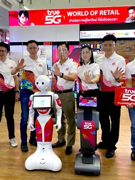 ทรู 5G แอ่วเชียงใหม่ อวดโฉมหุ่นยนต์อัจฉริยะ
