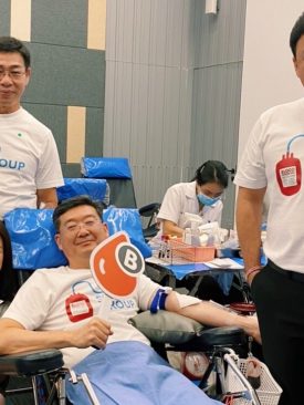 สโตนเฮ้นจ์ อินเตอร์” ร่วมจิตอาสาบริจาคโลหิต ให้โรงพยาบาลศิริราช “