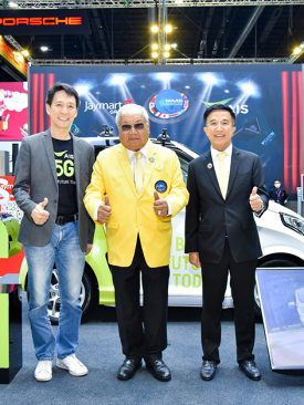 ครั้งแรกกับการผสานพลัง “กลุ่มเจมาร์ท ผนึก AIS” ยกทัพเทคโนโลยี บุกงาน Bangkok Motor Show 2020