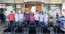 SCN พร้อมบริษัทย่อย มอบอุปกรณ์ช่วยเหลือโรงพยาบาลปทุมธานี