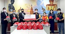 เอไอเอ ประเทศไทย สนับสนุนหมวกนิรภัย 400 ใบ เพื่อส่งเสริมความปลอดภัยบนท้องถนน