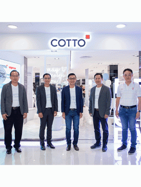 COTTO ส่งสุขภัณฑ์นวัตกรรมใหม่ล่าสุด Ultra Clean+ เปิดตัวที่บุญถาวร เพิ่มความสบายใจ ปลอดภัย ไร้เชื้อโรคสะสม