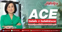 ACE ปิดดีลซื้อ 3 โรงไฟฟ้าชีวมวล ‘UWC’บุ๊กรายได้เพิ่ม800-900 ล./ปี
