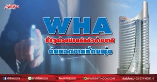 WHA ชี้รัฐผ่อนปรนกักตัวต่างชาติ-ดันยอดขายที่ดินพุ่ง
