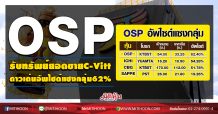 OSP รับทรัพย์ยอดขายC-Vitt ดาวเด่นอัพไซด์แซงกลุ่ม62% (04/11/63)