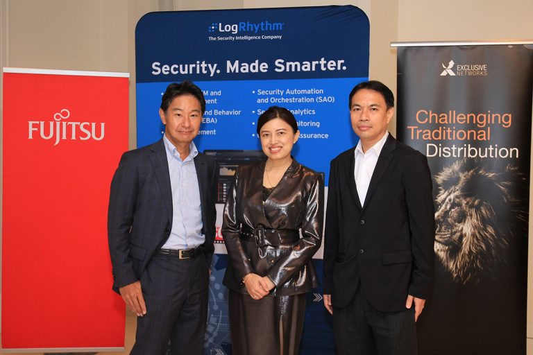ฟูจิตสึ ประเทศไทย เปิดตัวศูนย์ปฏิบัติการด้านความปลอดภัย – SOCaaSผนึกพันธมิตรเทคโนโลยี  LogRhythm  ลุยตลาดลูกค้าระดับองค์กรเต็มรูปแบบ
