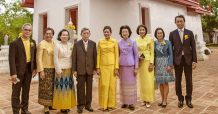 กรุงศรีจัดพิธียกช่อฟ้าอุโบสถวัดเชิงท่า จังหวัดพระนครศรีอยุธยา